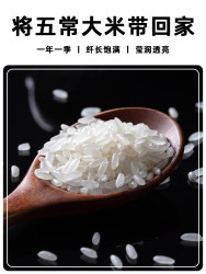 黑土之珠五常大米5斤新米黑龙江五常大米东北大米10斤香米真空包装