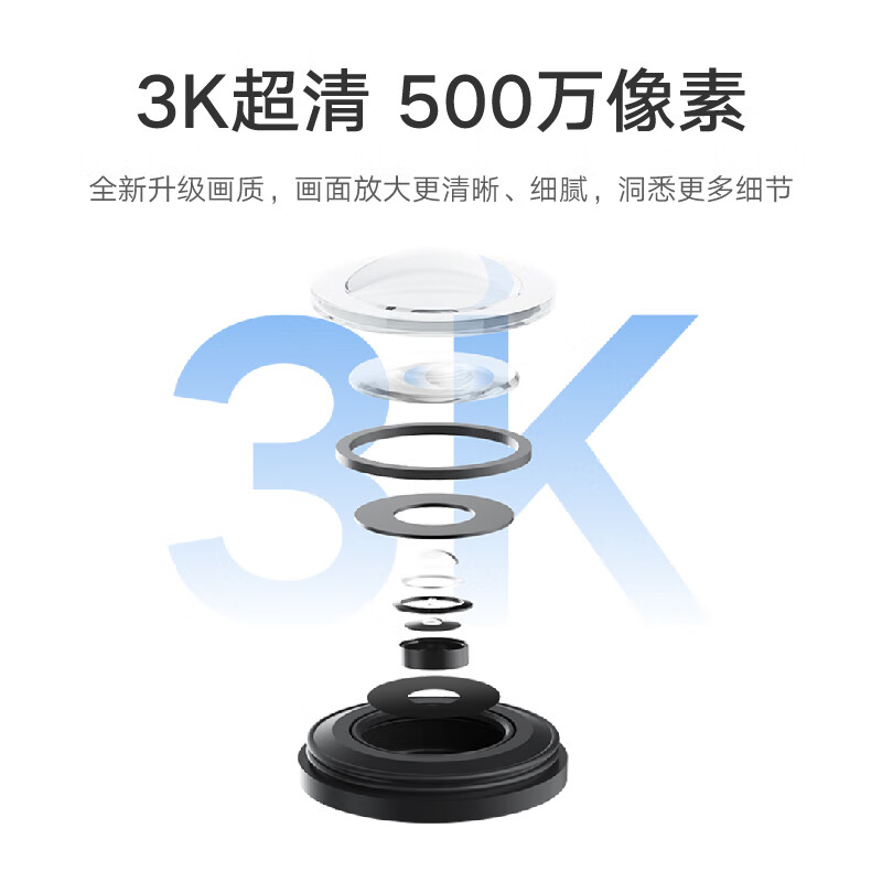 室外摄像机CW500 家用监控 双频Wi-Fi6 超清全彩夜视 AI人形/车辆侦测 防尘防水摄像