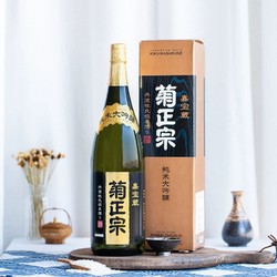 kiku-masamune 菊正宗 日本进口菊正宗纯米大吟酿清酒嘉宝藏1.8L发酵酒米酒洋酒礼盒包装