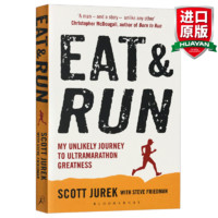 英文原版 素食 跑步 修行 Eat And Run