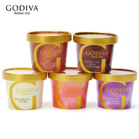 GODIVA 歌帝梵 巧克力碎草莓冰淇淋 91g