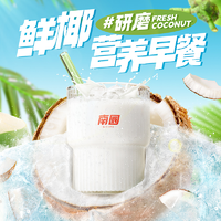 抖音超值购：Nanguo 南国 食品纯椰子粉18杯冷萃海南特产鲜椰汁椰奶粉冲饮简装早餐HD