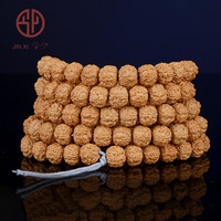 今夕小金刚菩提子手串108颗双龙纹五六瓣10mm菩提子佛珠文玩手链男女 小金刚 6瓣 10mm