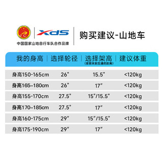 XDS 喜德盛 黑客380黑客350山地自行车