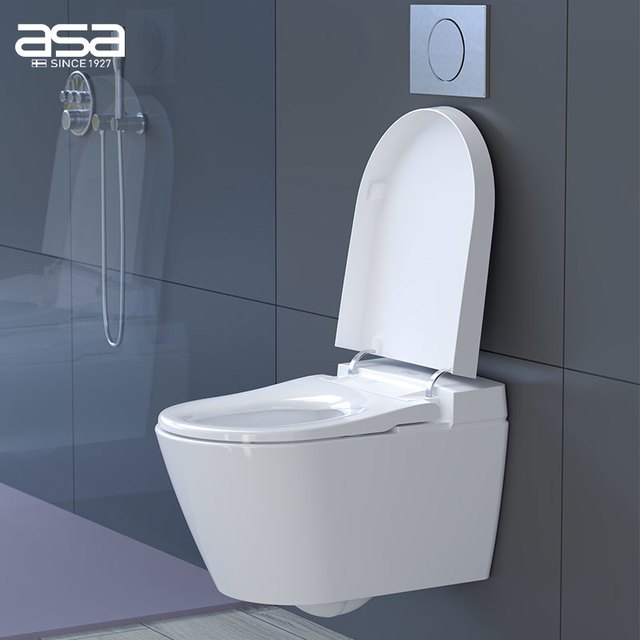 asa 北欧阿萨 官方进口阿萨壁挂入墙式智能马桶墙排隐藏水箱挂壁悬挂坐便器