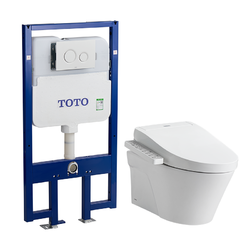 TOTO 东陶 CW822E-WH173BT+TCF3F260ECN 壁挂式智能马桶组合