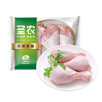 88VIP：sunner 圣农 生鸡肉单冻琵琶腿鸡腿冷冻生鲜食材黄焖鸡腿块批发500g