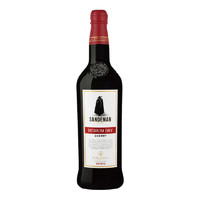88VIP：SANDEMAN 山地文 西班牙原装进口 山地文半干型雪莉酒雪利酒甜红酒750ml*1单瓶装