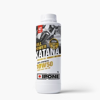 IPONE KATANA 10W50 1升装 法国IPONE机油 KATANA系列10W501升装公路摩托车全合成润滑油通用