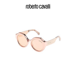 roberto cavalli 罗伯特·卡沃利 RC 女士优雅时尚粉色太阳镜Roberto Cavalli