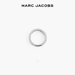 MARC JACOBS 马克·雅克布 MJ 金属感设计字母水晶镶嵌配饰戒指