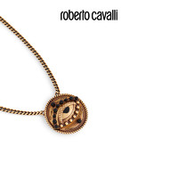 roberto cavalli 罗伯特·卡沃利 RC女士项链 古金色圆眼项链Roberto Cavalli