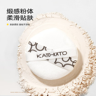 KATO-KATO散粉定妆粉遮瑕持久不脱妆隐形毛孔恰好合拍亲肤柔焦蜜粉 恰好合拍柔焦蜜粉(干皮混干皮)