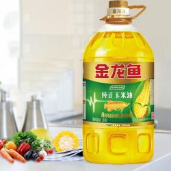 金龙鱼纯正玉米油5l一级压榨食用油佳品长粒香5kg大米