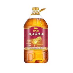 金龙鱼纯正花生油5l158ml花生油家庭植物油食用油组合