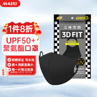 MASTO 日本MASTO防晒口罩UPF50+防紫外线防尘