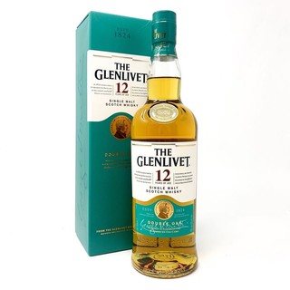 格兰威特（Glenlivet）12年 苏格兰 单一麦芽威士忌 洋酒 750ml