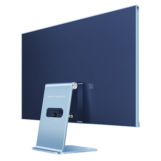 RICHVISION 未来视野 27英寸5K视网膜显示器果粉屏 设计剪辑专业校色电脑屏幕 Type-C 65W HDR400 RV100柏林蓝