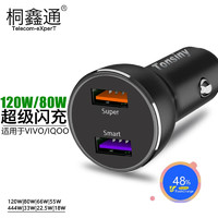 Telecom-eXperT 桐鑫通 120W双口车载充电器12V/24V