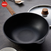 WOLL2024德国不粘锅无涂层不粘锅无油烟炒菜家用电磁炉炒锅 纯臻钻石QXR系列28cm炒锅 28cm