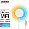 GDGO【苹果MFI认证】苹果手表充电器S9/S8/S7/ultra2快充适用applewatch无线充电器5W织线iwatch手表 【升级款】苹果S7/S8手表快充版