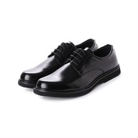 LASSU&FRISS; 男士皮鞋黑色气质商务系带日常德比正装