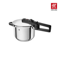 双立人（ZWILLING）EcoQuickII不锈钢压力锅厨房家用高压锅燃气可调节压力 EcoQuickII不锈钢压力锅 22cm