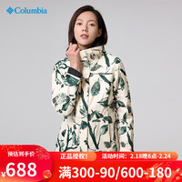 Columbia哥伦比亚三合一女秋冬户外抓绒内胆可拆卸冲锋衣外套WR1958 191 L