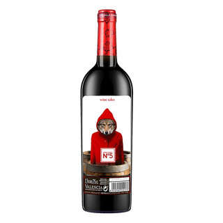 奥兰小红帽干红葡萄酒组合装750ml*6 酒整箱西班牙原瓶红酒 干红+爱丽丝整箱装