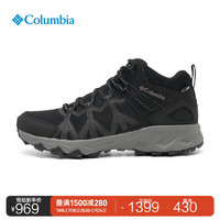 哥伦比亚 户外男子立体轻盈防水缓震舒适徒步登山鞋 010（黑色） 42 (27cm)