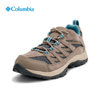 哥伦比亚 户外女子抓地耐磨运动户外徒步鞋登山鞋BL4595 055(卡其色/灰色) 38(24cm)