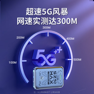 上赞SZ50  5G随身wifi免插卡流量移动无线wifi路由器带10000mAh充电宝双频wifi无线上网卡 【网速达300M+10000mAh充电宝】