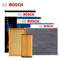 bosch 博世 三滤套装空调滤芯 空气滤芯 机油滤芯/滤清器(适用于大众