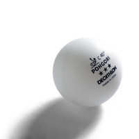 DECATHLON 迪卡侬 三星级乒乓球 TAT40+ABS 白球 4只装