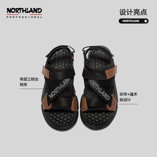 NORTHLAND 诺诗兰 沙滩鞋男2022春夏新款户外休闲运动防滑时尚透气NVSCT5403S