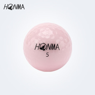 HONMA 65周年款高尔夫球  双层球 樱花粉设计 华贵典雅 粉色