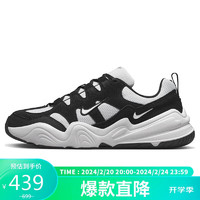 耐克NIKE秋冬休闲鞋男缓震透气TECH HERA运动鞋FJ9532-101白黑40 FJ9532-101白/黑