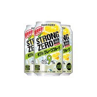  三得利 STRONG ZERO强零 双倍柚子鸡尾酒 零糖