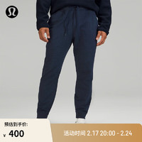 lululemon 丨City Sweat 男士运动裤 *短款 LM5AJZS 深蓝色 S