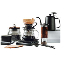 TREEJACK 厨匠 手冲咖啡壶套装手磨咖啡机手摇家用小型咖啡豆研磨器具全套咖啡机