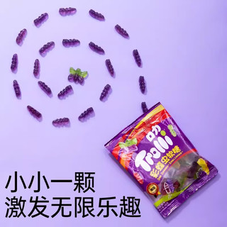 Trolli 德国口力 糖果水果软糖橡皮糖 彩蝶虫造型软糖 200g分享装 彩蝶虫软糖分享装 200g 1袋