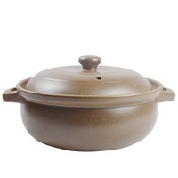 奕寿 砂锅煲汤大容量家用燃气灶饭店商用明火汤煲炖鱼汤锅平定沙锅火锅煲 火锅煲 4.8L