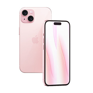 Apple 苹果 iPhone 15 支持移动联通电信5G 128g 粉色