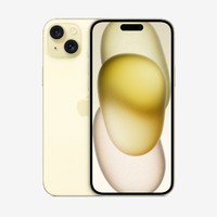 百亿补贴：Apple 苹果 iPhone 15 Plus 5G智能手机 128GB 黄色