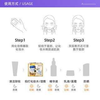 尤妮佳化妆棉1/2省水Plus卸妆棉水乳湿敷补水卸妆36枚4盒