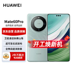 HUAWEI 华为 自营HUAWEI 华为 旗舰手机 Mate 60 Pro 12GB+512GB 雅川青