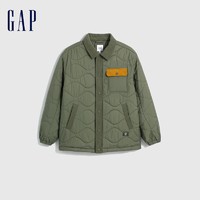 88VIP：Gap 盖璞 男士翻领撞色夹克保暖外套 836568