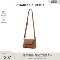 CHARLES & KEITH CHARLES＆KEITH春季女包CK6-60781906复古迷你单肩斜挎包零钱包女