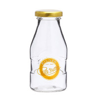kilner 豆浆杯储存瓶便携外带玻璃牛奶瓶带盖专用瓶鲜奶瓶冰牛奶杯