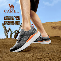 88VIP：CAMEL 骆驼 户外运动跑鞋男士秋冬季新款防水休闲减震防滑软底跑步鞋男款